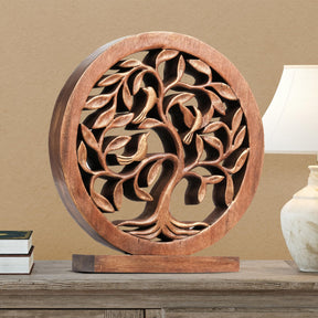 Trevose Tree of Life Wooden Sculpture - Medium - Decozen