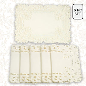 Beige Table Cover - Damarcus Collection - Decozen