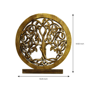 Travilah Tree of Life Wooden Sculpture - Large