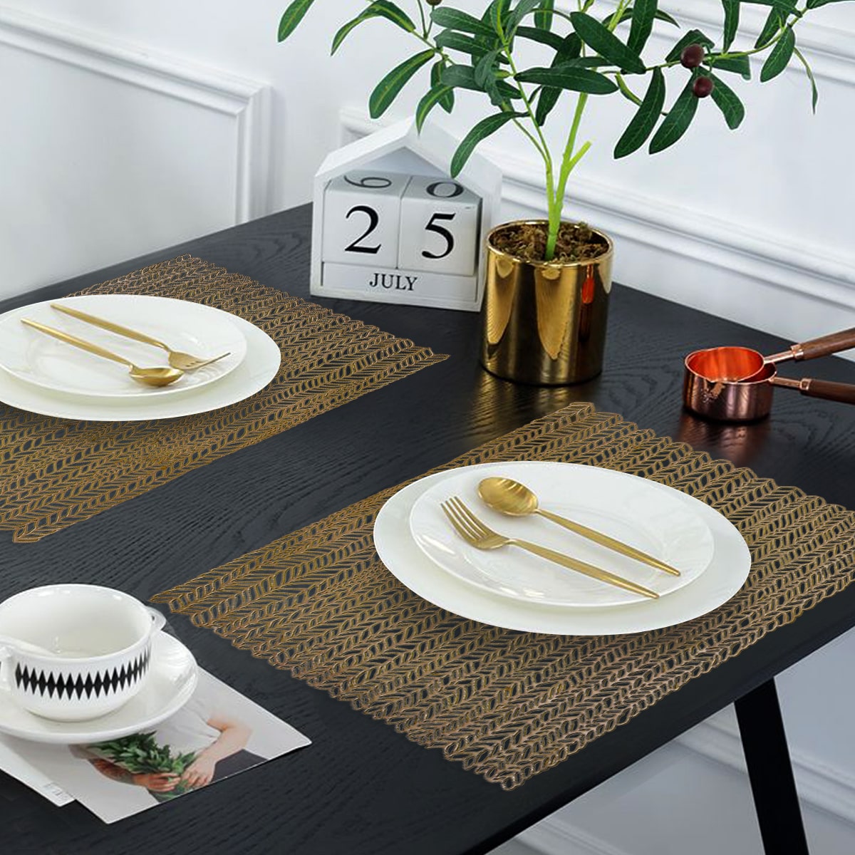 PVC Placemats - Set of 6 - Decozen