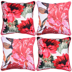 Decorative Throw Pillow Covers - Set of 4 - Decozen