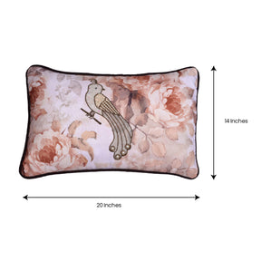 Bird Printed Design Throw Pillow Covers - Set of 4 - Decozen