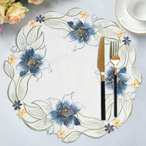 Ivory Table Placemats - Cedrick Collection - Decozen