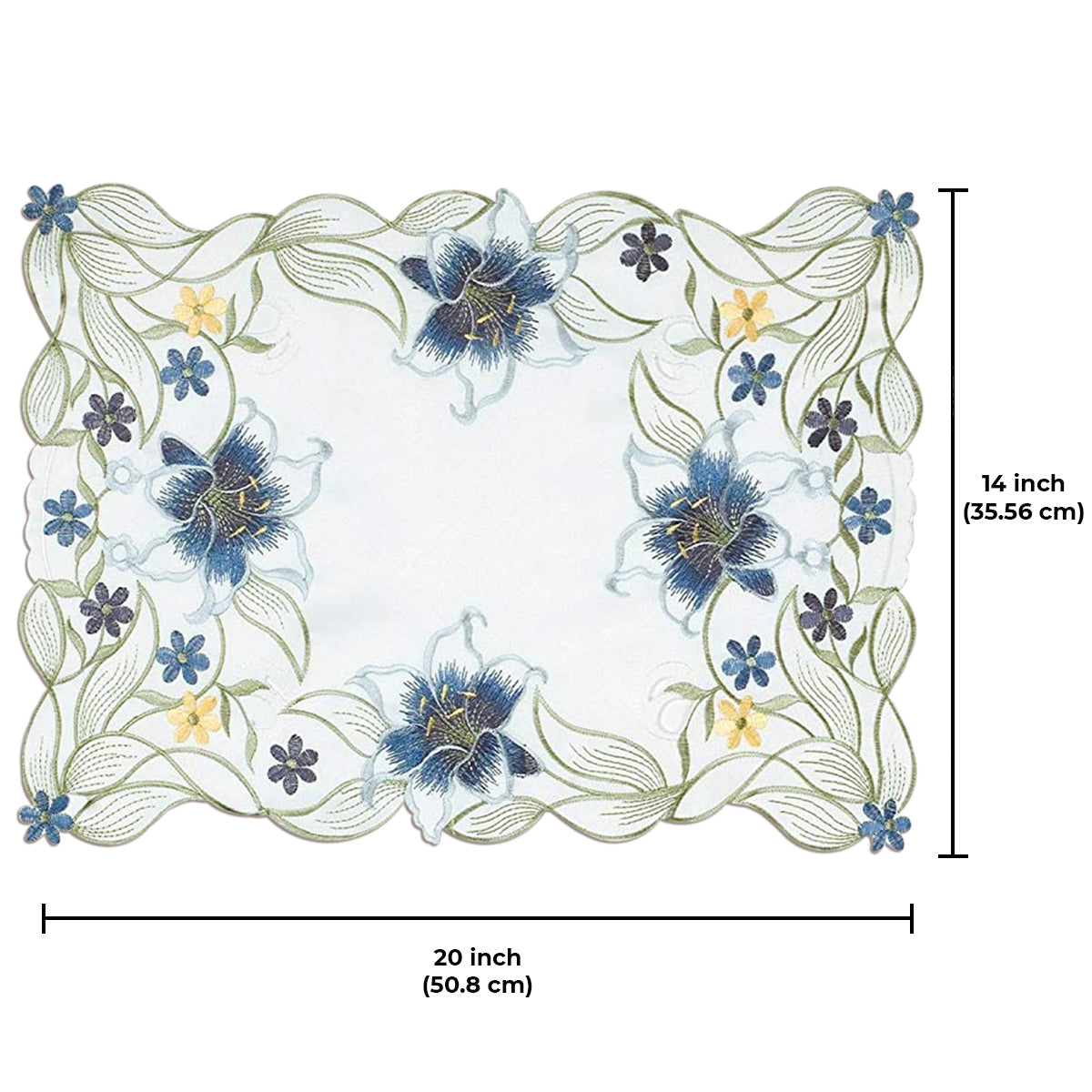 Ivory Table Placemats - Cedrick Collection - Decozen