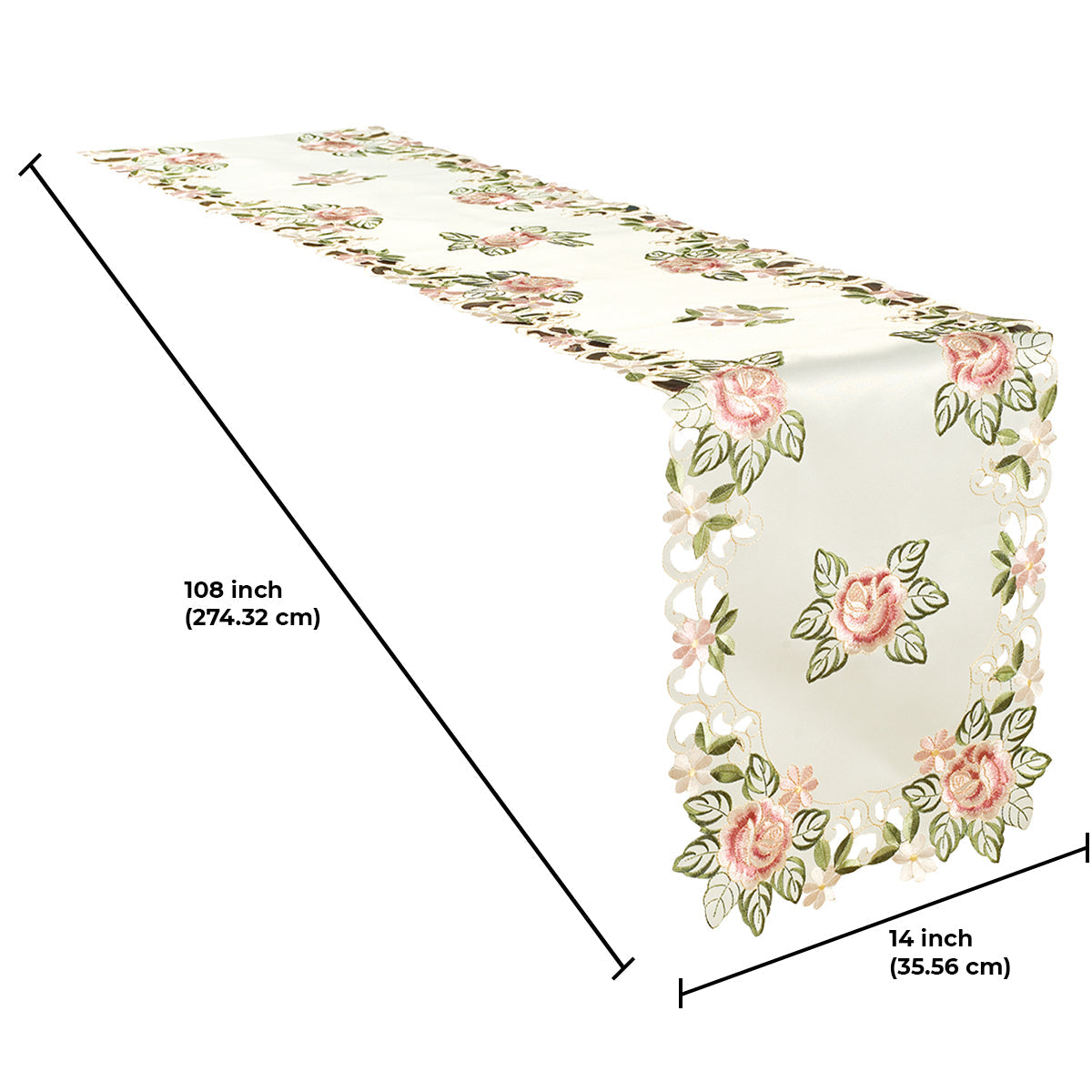 Beige Table Runner - Bryton Collection - Decozen