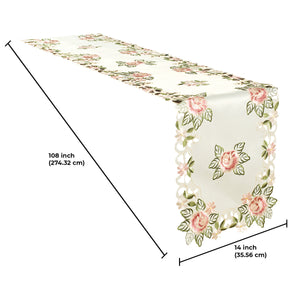 Beige Table Runner - Bryton Collection - Decozen