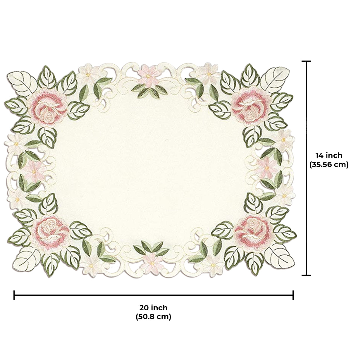 Beige Table Cover - Bryton Collection - Decozen