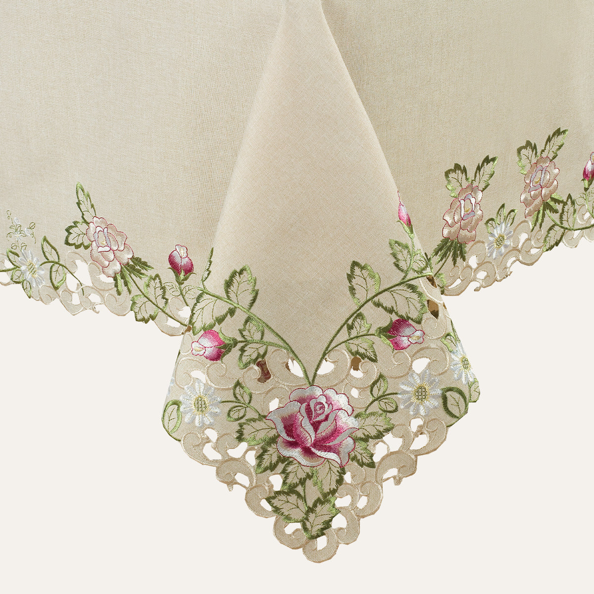 Beige Table Runner - Docia Collection - Decozen