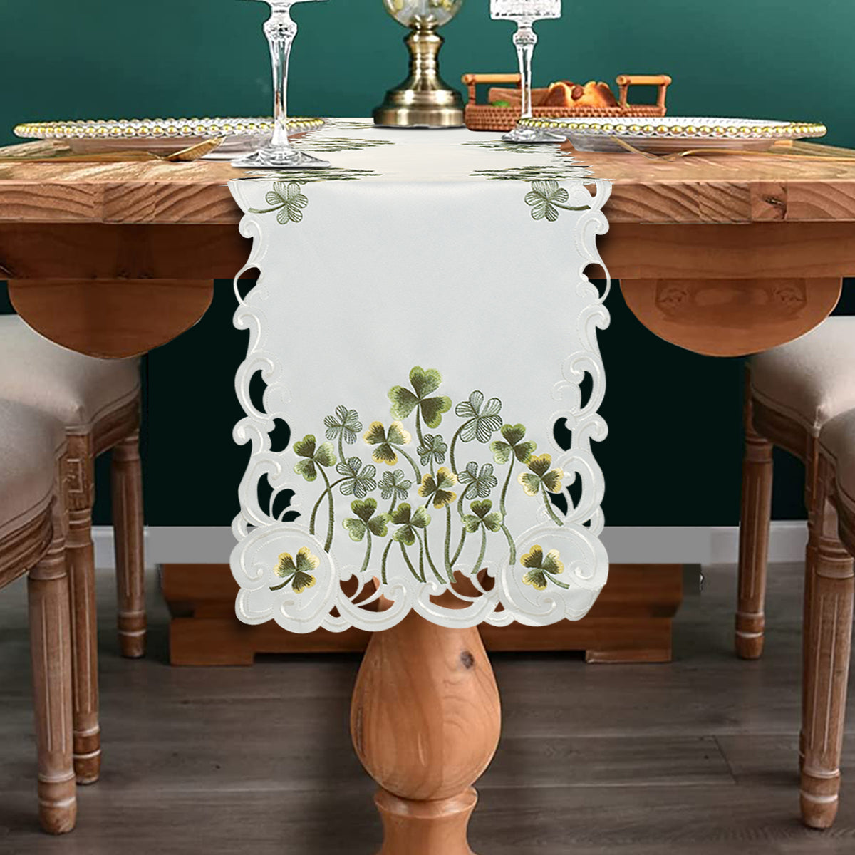 Ivory Table Cover - Clem Collection - Decozen