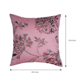 Pink Throw Pillow Covers - Set of 2 and 4, 18 x 18 inches - Decozen