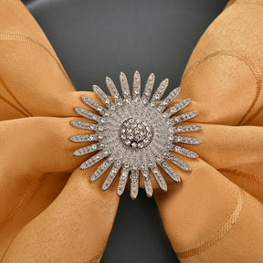 Napkin Rings in White Gold Design - Decozen