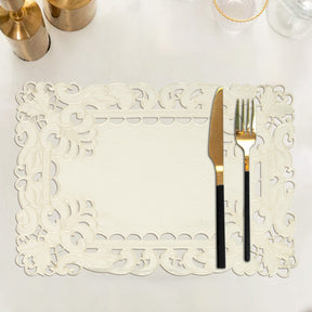 Beige Table Runner - Damarcus Collection - Decozen