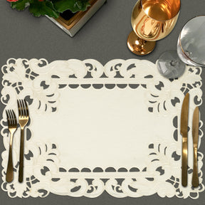 Beige Table Runner - Damarcus Collection - Decozen