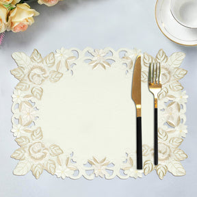 Beige Table Placemats - Dayse Collection - Decozen