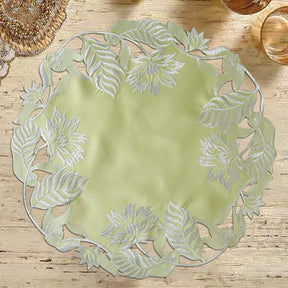 Light Green Table Placemats - Daulton Collection - Decozen