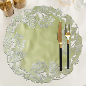 Light Green Table Runner - Daulton Collection - Decozen