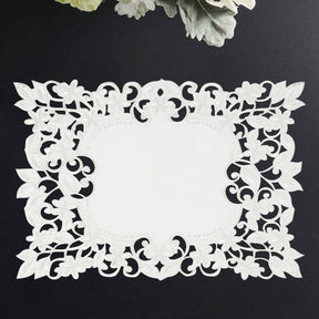 White Table Runner - Darvin Collection