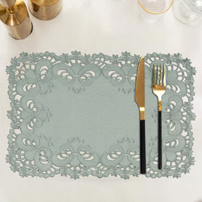 Gray Table Runner - Creola Collection - Decozen