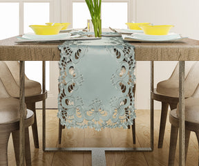 Gray Table Cover - Creola Collection - Decozen