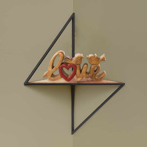 Love Handmade Wooden Sculpture - Decozen