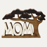 Mom Handmade Wooden Sculpture - Decozen