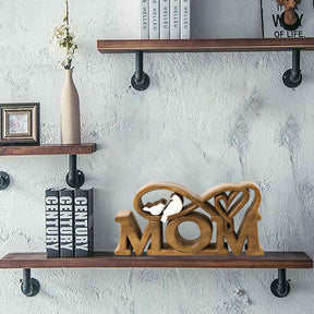 Mom Handmade Wooden Sculpture - Decozen