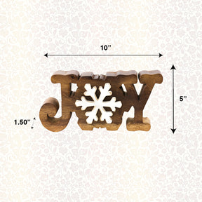 Joy Handmade Wooden Sculpture - Decozen