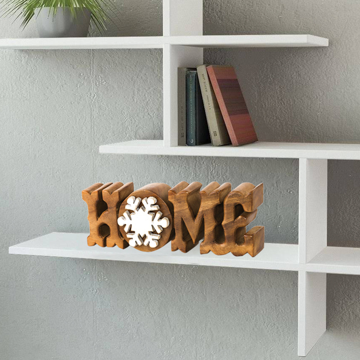 Home Handmade Wooden Sculpture - Decozen