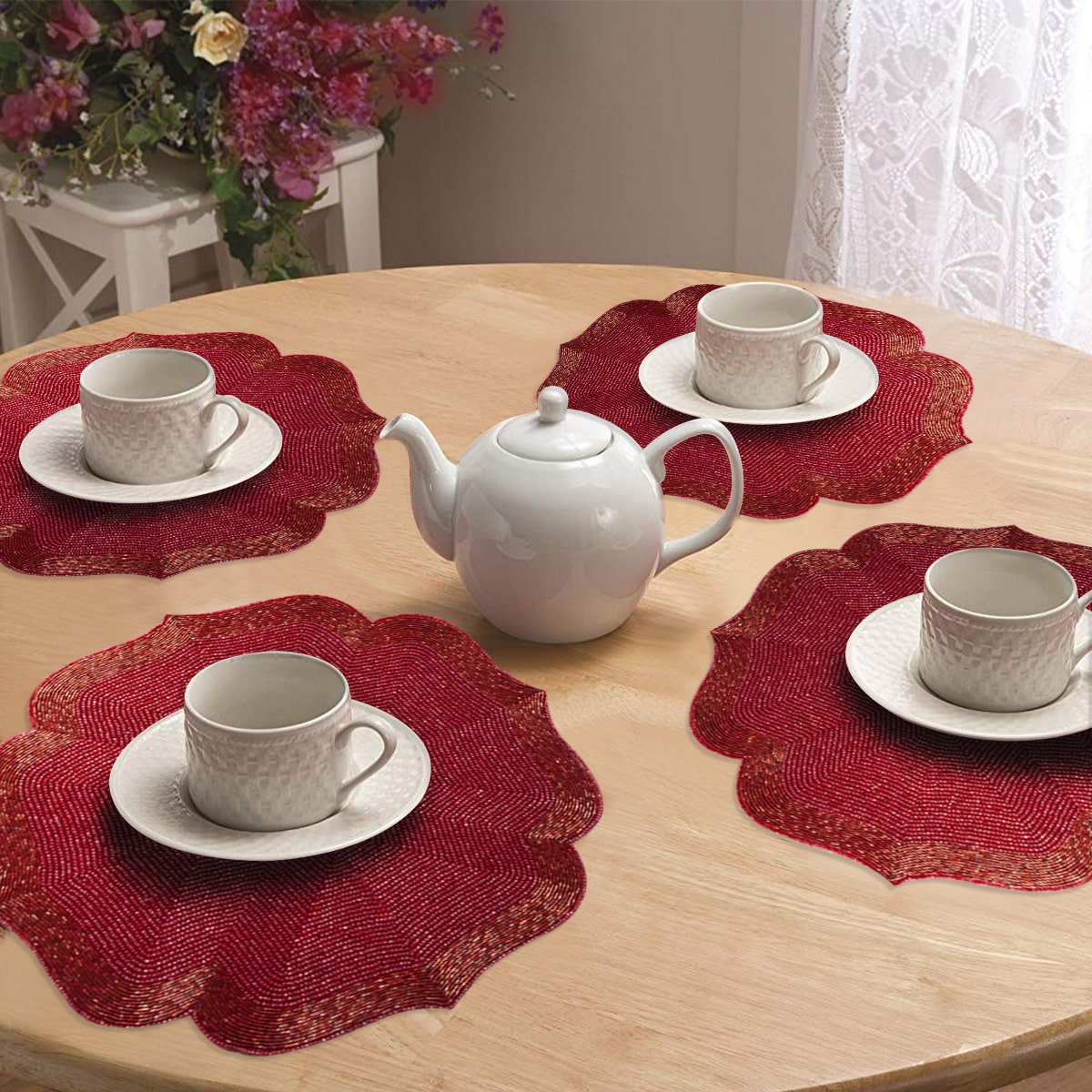 The Koleda Beaded Placemats