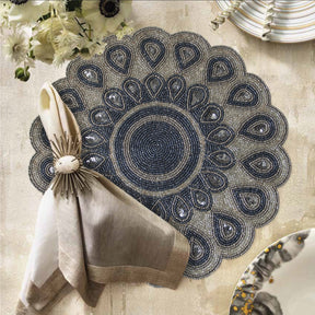 Elegant Beaded Placemats