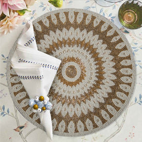 Stylish Beaded Placemats - Decozen