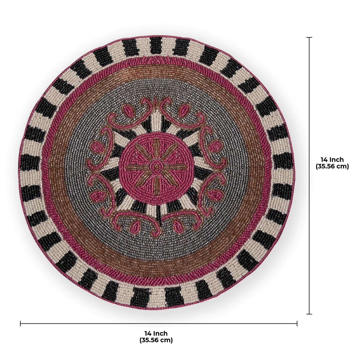 The Blitzen Beaded Placemats