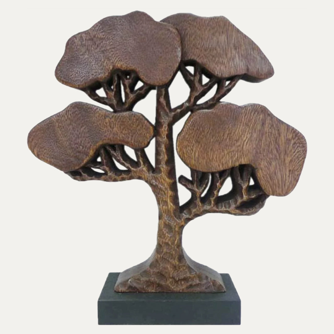 Tree of Life Handmade Wooden Sculpture - Decozen